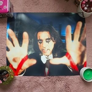 SOLD Alice Cooper Poster 🦇💀